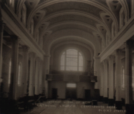 L'église de Gravelbourg, nouvellement construite en 1919.
Gravelbourg church, newly built in 1919.